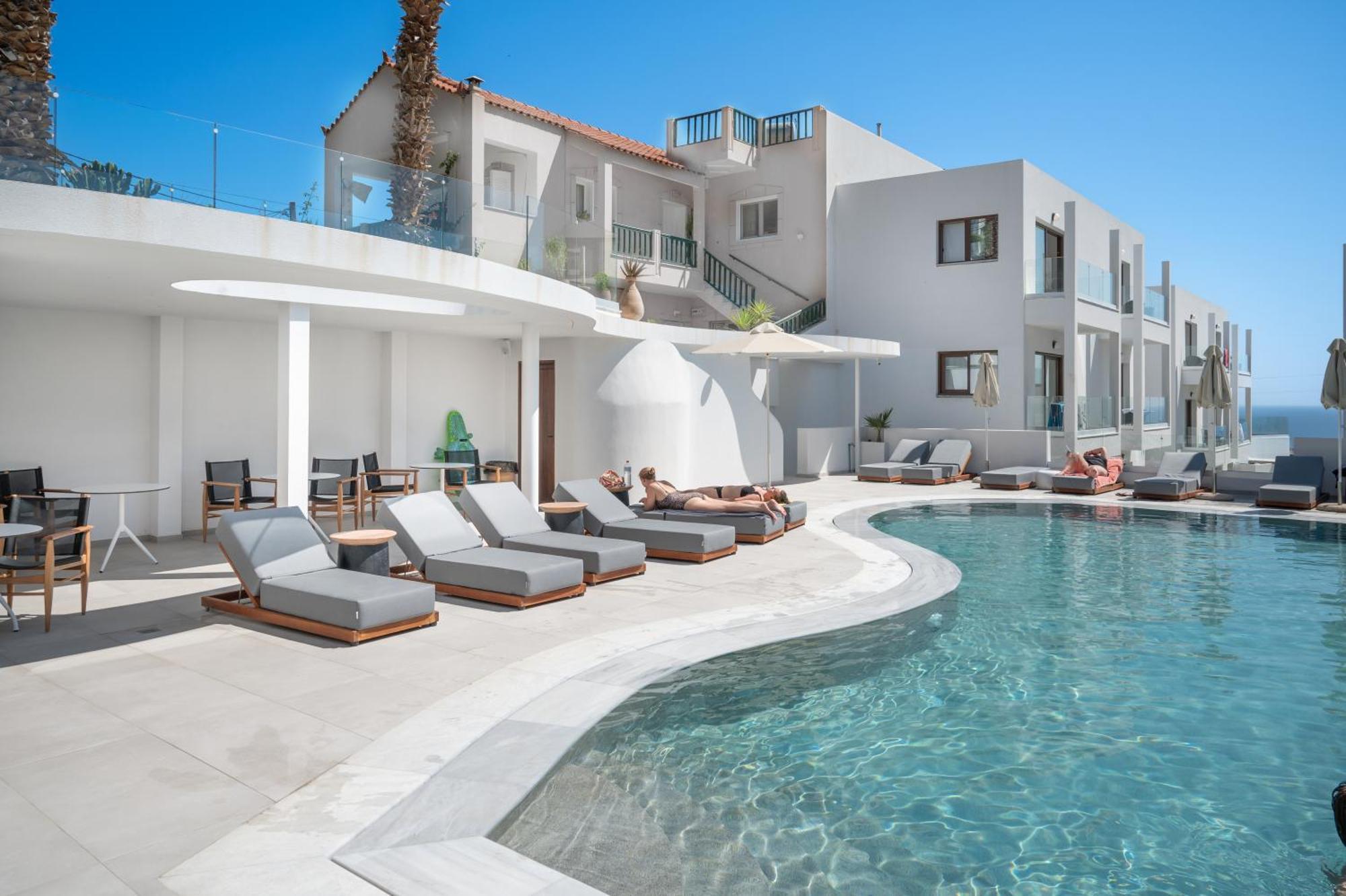 Mika Villas & Suites ヘルソニソス エクステリア 写真